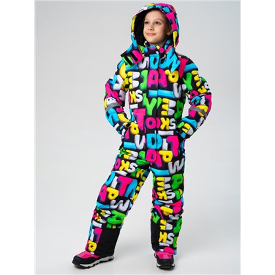 Комбинезон текстильный с полиуретановым покрытием для девочек