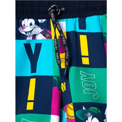 Комплект трикотажный для мальчиков: фуфайка (футболка), шорты