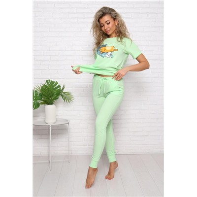 Пижама женская 57141 (Салатовый)