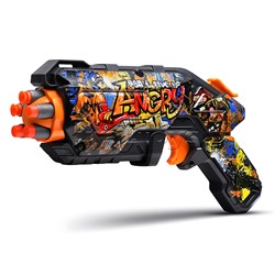 Бластер "Графити" с мягкими пулями, в коробке