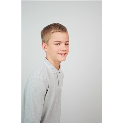 Рубашка-поло с длинным рукавом для мальчика Happyfox