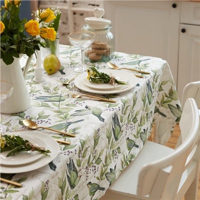 Скатерть «Этель. Готовь с душой», 149×110 см, 100% хлопок, саржа 190 г/м²