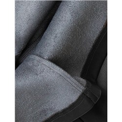 Расклешенная юбка из искусственной кожи