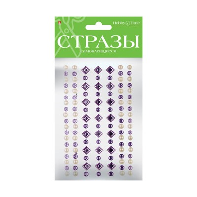 Декоративные наклейки СТРАЗЫ "КРИСТАЛЛЫ-2 (ПРАЗДНИК)" №55 2-122 Альт