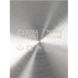 Сковорода 3Ply Hanna Knövell, d=30 см, h=5.5 см, толщина 2.2 мм, индукция, нержавеющая сталь