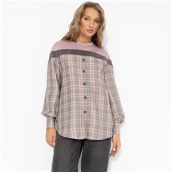 Свитшот комбинированный с замшей, Всплеск эмоций (восхищение)