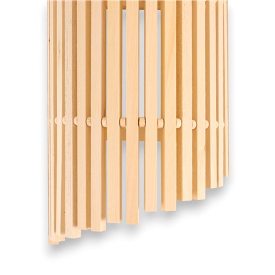 Абажур для бани и сауны «Наклонный», липа, 42×22.5×15 см, настенный, «Добропаровъ»