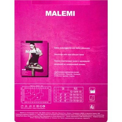 Чулки классические, Malemi, Nimfa 40
