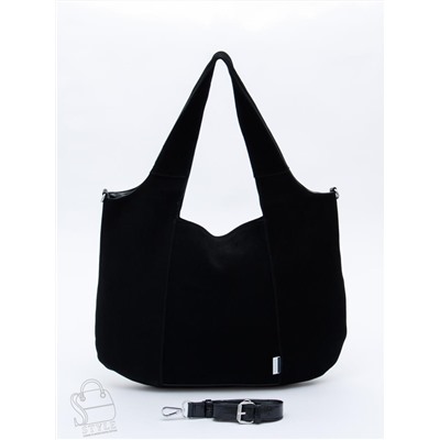 Сумка женская кожаная 91166MSS black Velina Fabbiano-Safenta в Новосибирске