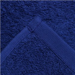 Полотенце махровое с бордюром 70х140 см, DARK BLUE, хлопок 100%, 440г/м2