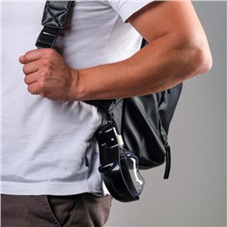 Поилка прогулочная, 300 мл, фигурная, с мягким носиком, чёрная