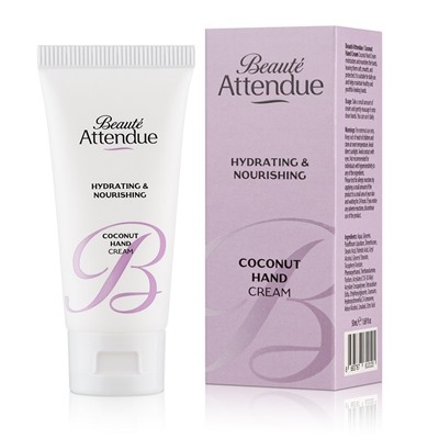 Крем для рук Beaute Attendue Coconut cream Hydrating &amp; Nourising 50 мл