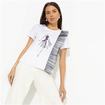 Футболка с объемным декором, Завоюй меня