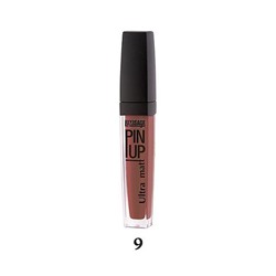 LUX visage PIN-UP №009 Блеск для губ свет.кофе Матовый эффект /5