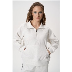 Свитшот Деми (светло-серый)