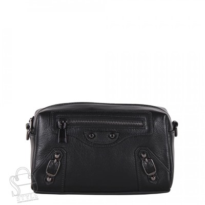 Сумка женская кожаная   553NN black Natale Navetta