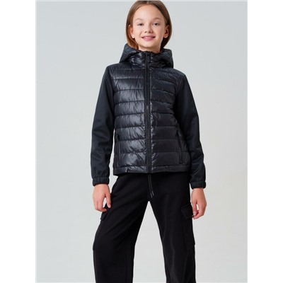 Куртка текстильная с полиуретановым покрытием для девочек