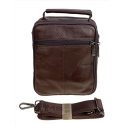 Сумка мужская из натуральной кожи, цвет коричневый
