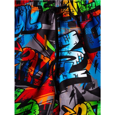 Шорты текстильные плавательные для мальчиков, средней длины