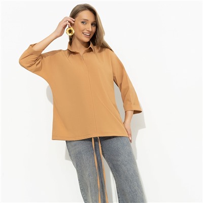 Блуза на кулиске, Твой личный тренд (бежевая)