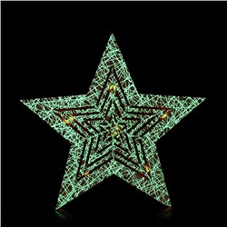 Декор с подсветкой «Звёздочка узорная», 26×5×25 см
