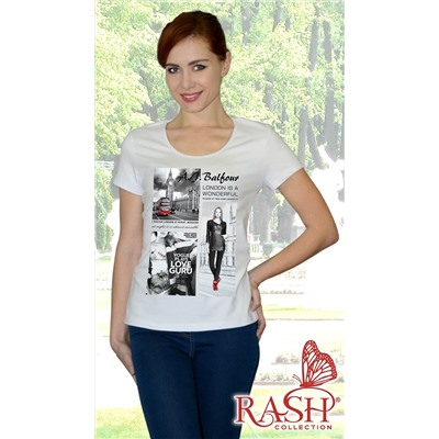 Футболка "Шарлиз" белая