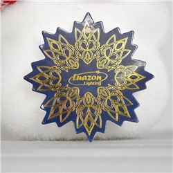 Светодиодная фигура «Мишка в шапке» 9×23×7 см, флок, батарейки CR2032×2 (не в комплекте), свечение тёплое белое