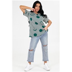 Туника 6087 (Зеленая полоска)