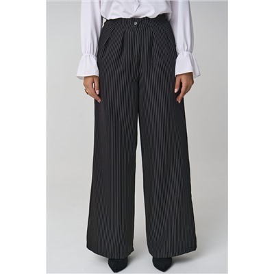 Брюки Стефани (полоска/черный)