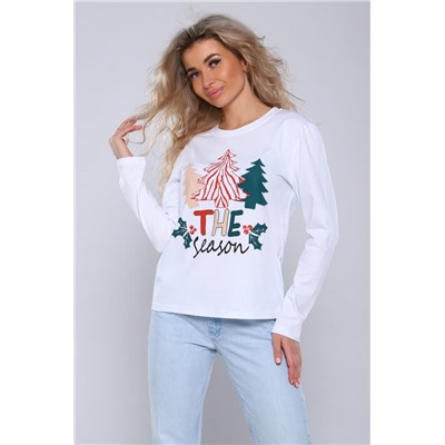 Лонгслив 70086 (Белый)