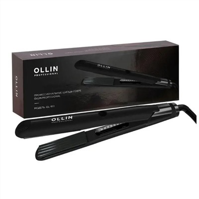 Ollin Профессиональные щипцы-гофре для волос OL-9111, мелкий шаг, 38W 23391