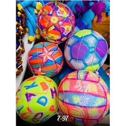 Мячик светящийся диаметром 22 см  микс