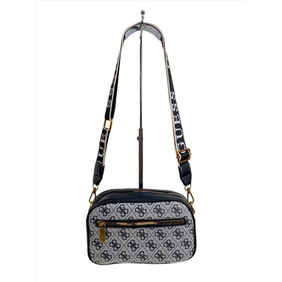 Женская сумка из искусственной кожи, цвет  черный