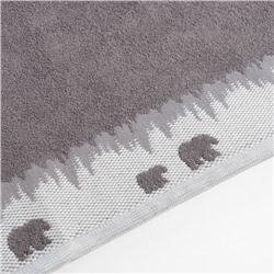 Полотенце махровое Love Life «Winter dream» 50×90 см, серый, 100% хл, 400 г/м²