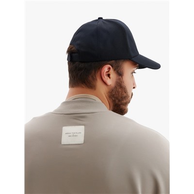 Бейсболка мужская однотонная MINAKU, размер 58, чёрная