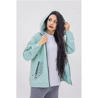 Ветровка на подкладе арт.810 Ультра лайт Премиум (Светло-салатовый)