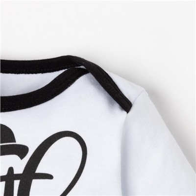 Боди с длинным рукавом «Крошка Я. Джентльмен», рост 86-92 см