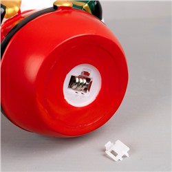 Светодиодная фигура «Дед Мороз» 8×19×8 см, пластик, батарейки LR44×3 (в комплекте), свечение тёплое белое