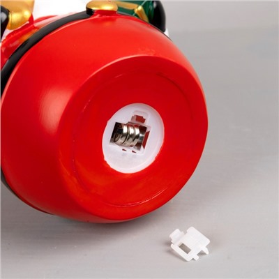 Светодиодная фигура «Дед Мороз» 8×19×8 см, пластик, батарейки LR44×3 (в комплекте), свечение тёплое белое