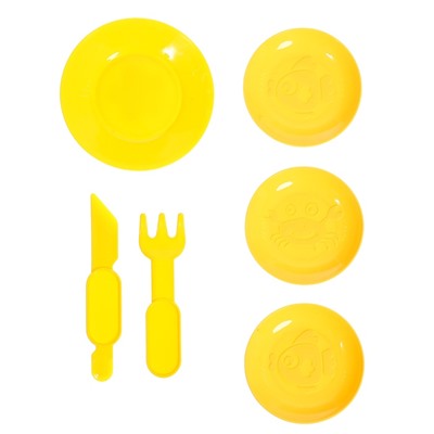 Уценка Набор для игры с пластилином «Моя кухня», 54 предмета, 24 банки