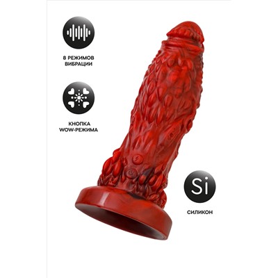Силиконовый вибратор Monster Docus - 21,7 см.