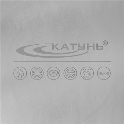 Котёл Катунь «Общепит», 40 л, d=40 см, h=35 см, нержавеющая сталь