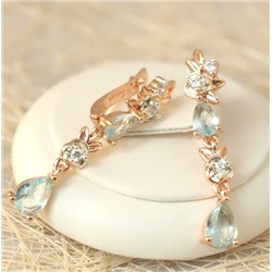 Серьги позолота H01-14183