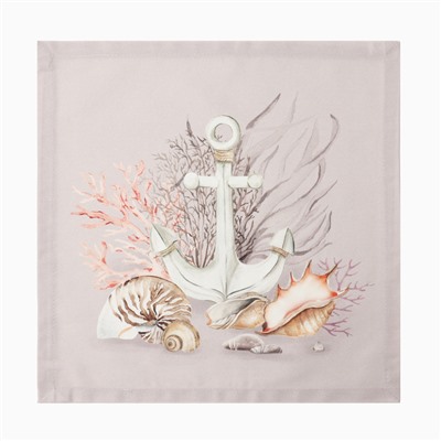 Набор салфеток «Этель. Коралловый риф», 40×40 см - 4 шт., 100% хлопок., 190 г/м²