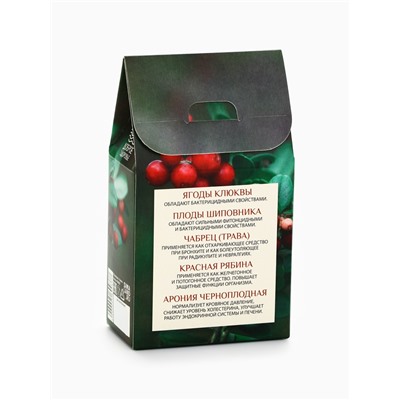 Ягодно-травяной чай «С Клюквой» крепкий иммунитет, 50 г