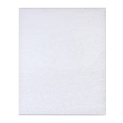 Картина по номерам на холсте с подрамником «Луна на закате», 40×50 см