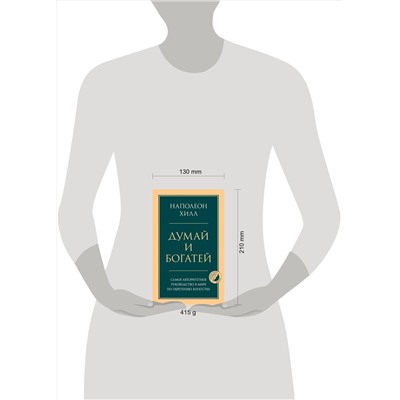 Эксмо Наполеон Хилл "Думай и богатей. Главная книга по обретению богатства"