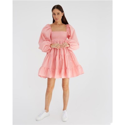 Платье летнее женское MIST размер 48-50, розовый