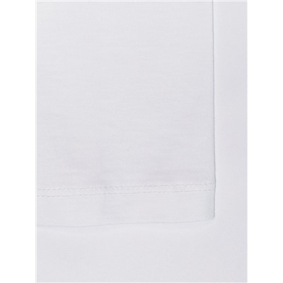 2215-01 Футболка для мальчика белая (BAYKAR)