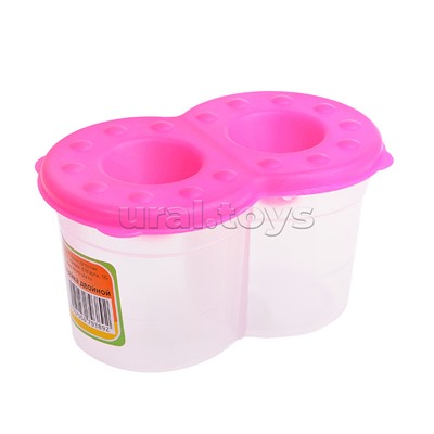 Стакан-непроливайка, двойной